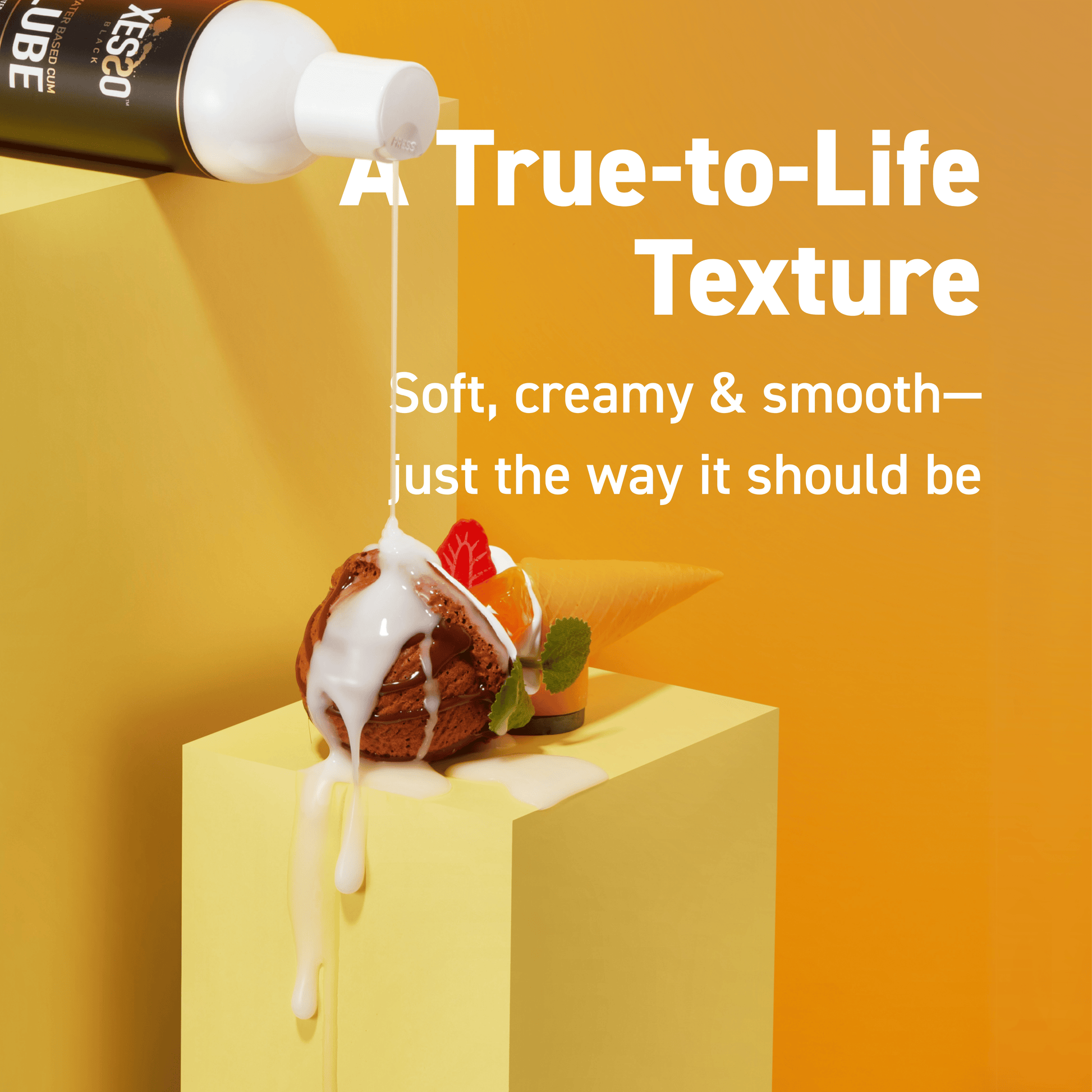 XESSO Lube & More Waterbased Lube XESSO Water Based Creamy Lube, Zesty Strawberry Flavored 8.3 fl oz